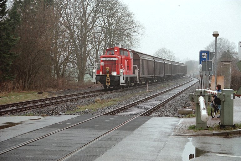 [DB Cargo 362 400 auf dem Weg nach Kappeln (Sörup, 2001)]