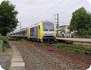 [Dispolok ER 20-006 mit dem NOB-Testzug in Elmshorn]