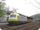 [EuroSprinter in Dispolok-Farben]