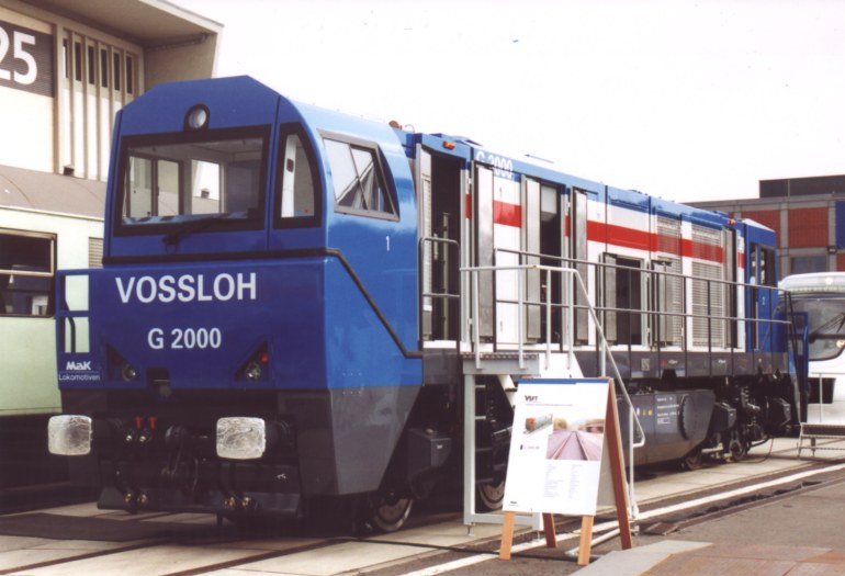 [VSFT G 2000 BB auf der Innotrans 2000]