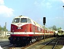 [MEG 208, 205 und 207 mit Zementzug in Rüdersdorf]