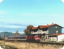 [Der Müller-Tours Leerzug auf dem Weg nach Oberhof]