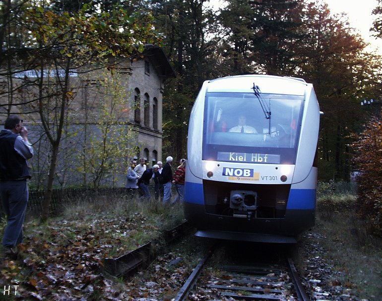 [NOB VT 301 am 29.10.2000 im Hp Holsteinische Schweiz]