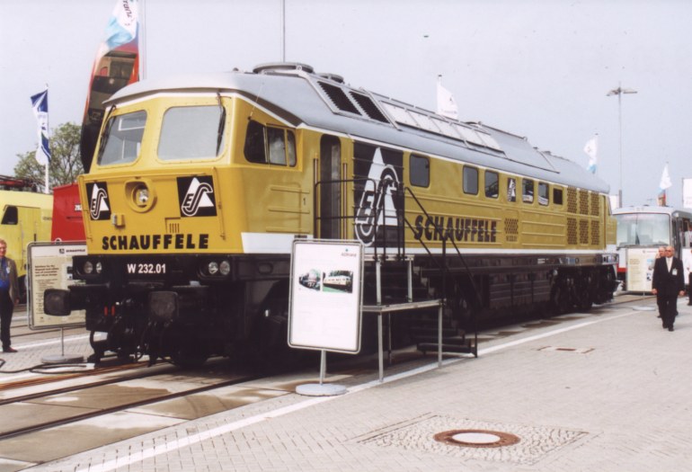 [Schauffele W 232.01 auf der Innotrans 2000]